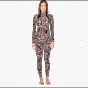 American Apparel Leopard Bodysuit